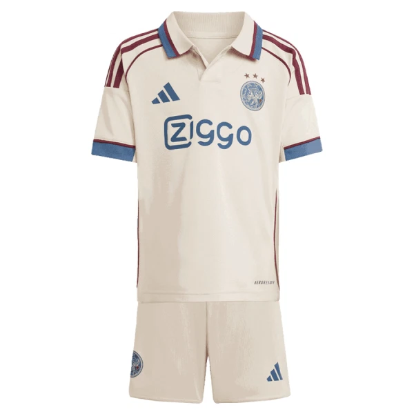 Conjunto Ajax Amsterdam Niño Tercera 25/26 Conjunto Ajax Amsterdam Niño Tercera 25/26