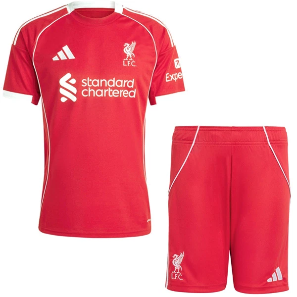 Conjunto Liverpool Niño Primera 25/26 Conjunto Liverpool Niño Primera 25/26