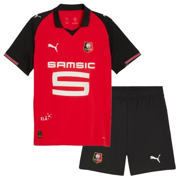 Conjunto Stade Rennais Niño Primera 25/26 Conjunto Stade Rennais Niño Primera 25/26