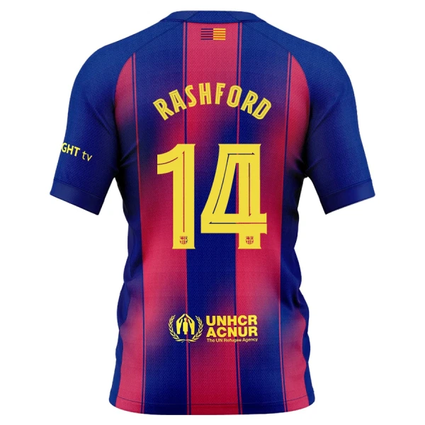 Camiseta FC Barcelona Rashford 14 Hombre Tercera 25/26 Camiseta FC Barcelona Rashford 14 Hombre Tercera 25/26