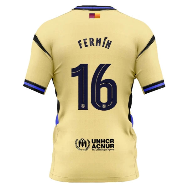 Camiseta FC Barcelona x Kobe Bryant Fermin 16 Hombre Segunda 25/26 Camiseta FC Barcelona x Kobe Bryant Fermin 16 Hombre Segunda 25/26