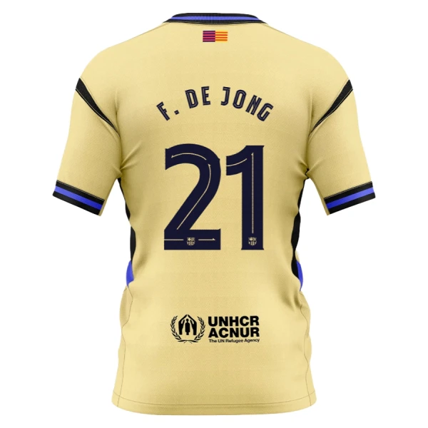 Camiseta FC Barcelona x Kobe Bryant Frenkie de Jong 21 Hombre Segunda 25/26 Camiseta FC Barcelona x Kobe Bryant Frenkie de Jong 21 Hombre Segunda 25/26