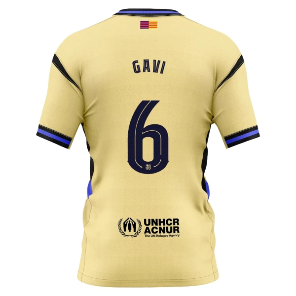 Camiseta FC Barcelona x Kobe Bryant Gavi 6 Hombre Segunda 25/26 Camiseta FC Barcelona x Kobe Bryant Gavi 6 Hombre Segunda 25/26
