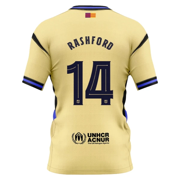 Camiseta FC Barcelona x Kobe Bryant Rashford 14 Hombre Segunda 25/26 Camiseta FC Barcelona x Kobe Bryant Rashford 14 Hombre Segunda 25/26