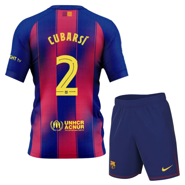 Conjunto FC Barcelona Cubarsi 2 Niño Primera 25/26 Conjunto FC Barcelona Cubarsi 2 Niño Primera 25/26