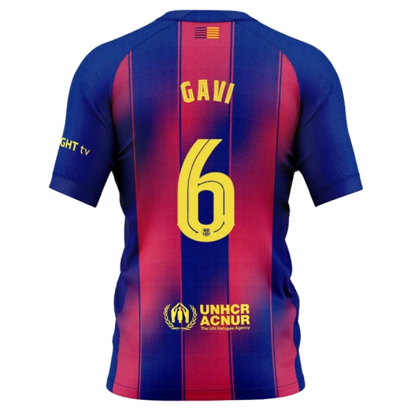 Conjunto FC Barcelona Gavi 6 Niño Primera 25/26