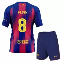 Conjunto FC Barcelona Pedri 8 Niño Primera 25/26 Conjunto FC Barcelona Pedri 8 Niño Primera 25/26