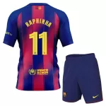 Conjunto FC Barcelona Raphinha 11 Niño Primera 25/26