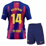 Conjunto FC Barcelona Rashford 14 Niño Tercera 25/26
