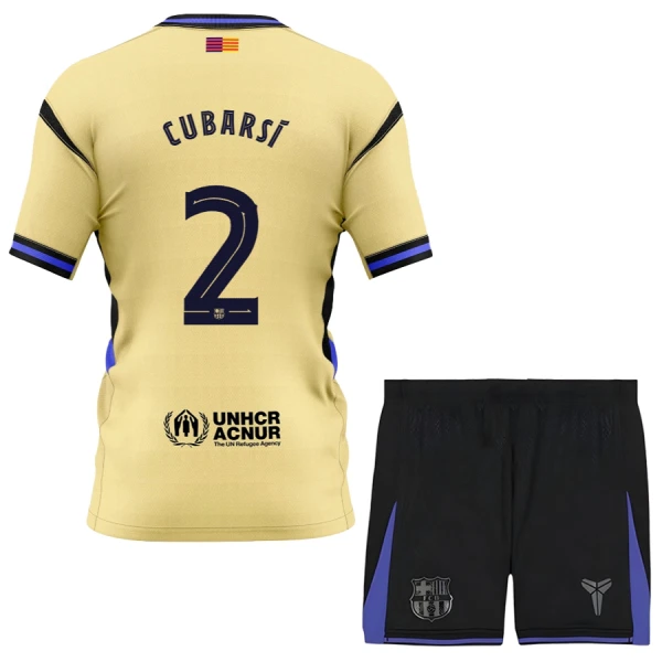 Conjunto FC Barcelona x Kobe Bryant Cubarsi 2 Niño Segunda 25/26 Conjunto FC Barcelona x Kobe Bryant Cubarsi 2 Niño Segunda 25/26