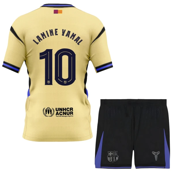 Conjunto FC Barcelona x Kobe Bryant Lamine Yamal 10 Niño Segunda 25/26 Conjunto FC Barcelona x Kobe Bryant Lamine Yamal 10 Niño Segunda 25/26