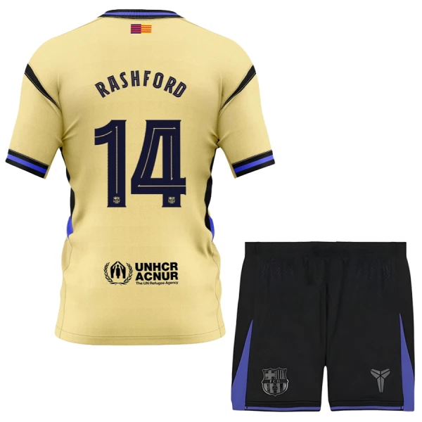 Conjunto FC Barcelona x Kobe Bryant Rashford 14 Niño Segunda 25/26 Conjunto FC Barcelona x Kobe Bryant Rashford 14 Niño Segunda 25/26