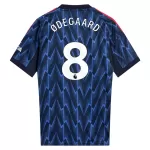 Camiseta Arsenal Odegaard 8 Hombre Segunda 25/26