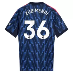 Camiseta Arsenal Zubimendi 36 Hombre Segunda 25/26 Camiseta Arsenal Zubimendi 36 Hombre Segunda 25/26