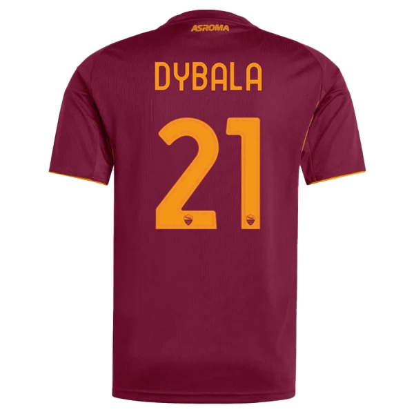 Camiseta AS Roma Dybala 21 Hombre Primera 25/26 Camiseta AS Roma Dybala 21 Hombre Primera 25/26