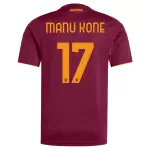 Camiseta AS Roma Manu Kone 17 Hombre Primera 25/26