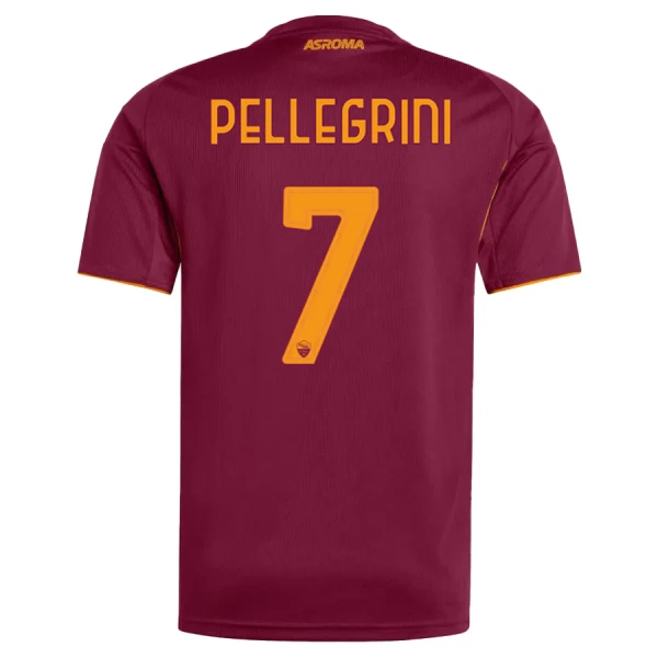 Camiseta AS Roma Pellegrini 7 Hombre Primera 25/26 Camiseta AS Roma Pellegrini 7 Hombre Primera 25/26