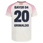 Camiseta Bayer 04 Leverkusen Alejandro Grimaldo 20 Hombre Segunda 25/26