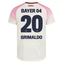 Camiseta Bayer 04 Leverkusen Alejandro Grimaldo 20 Hombre Segunda 25/26