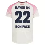 Camiseta Bayer 04 Leverkusen Victor Boniface 22 Hombre Segunda 25/26