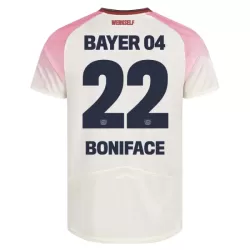 Camiseta Bayer 04 Leverkusen Victor Boniface 22 Hombre Segunda 25/26