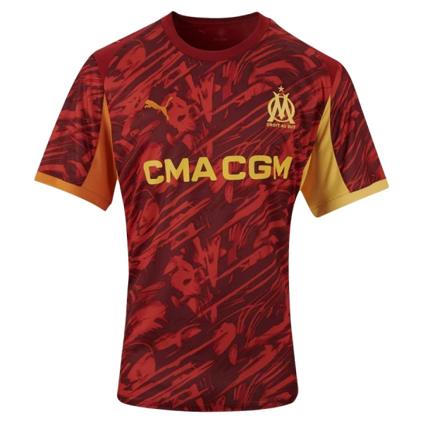Camiseta Portero Olympique de Marseille Hombre 25/26 Roja Camiseta Portero Olympique de Marseille Hombre 25/26 Roja