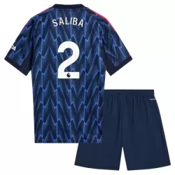 Conjunto Arsenal Saliba 2 Niño Segunda 25/26 Conjunto Arsenal Saliba 2 Niño Segunda 25/26