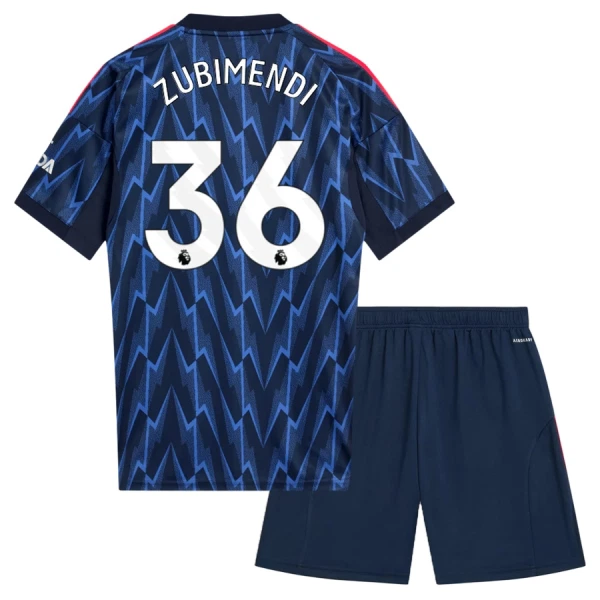Conjunto Arsenal Zubimendi 36 Niño Segunda 25/26 Conjunto Arsenal Zubimendi 36 Niño Segunda 25/26