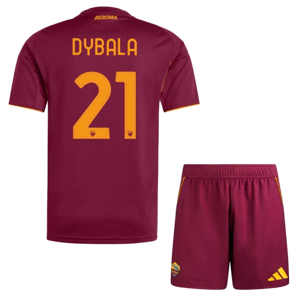 Conjunto AS Roma Dybala 21 Niño Primera 25/26 Conjunto AS Roma Dybala 21 Niño Primera 25/26
