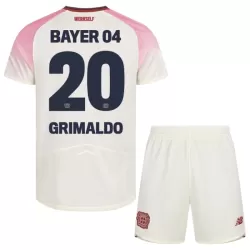 Conjunto Bayer 04 Leverkusen Alejandro Grimaldo 20 Niño Segunda 25/26