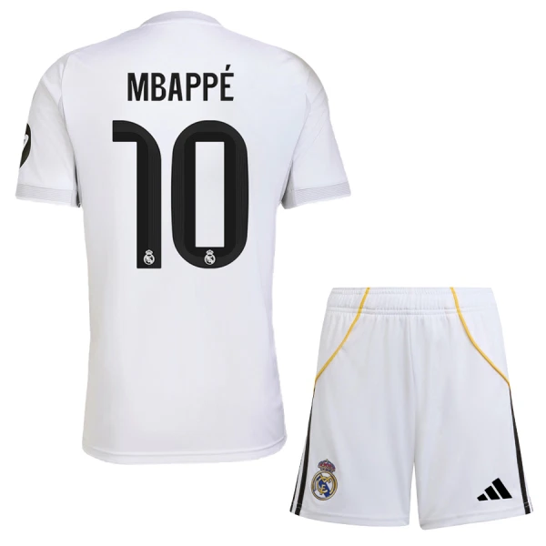 Conjunto Real Madrid Mbappé 10 Niño Primera 25/26 Conjunto Real Madrid Mbappé 10 Niño Primera 25/26