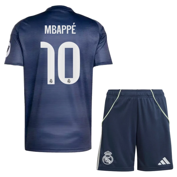 Conjunto Real Madrid Mbappé 10 Niño Segunda 25/26 Conjunto Real Madrid Mbappé 10 Niño Segunda 25/26