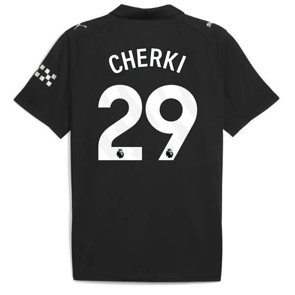 Camiseta Manchester City Cherki 29 Hombre Segunda 25/26 Camiseta Manchester City Cherki 29 Hombre Segunda 25/26