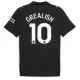 Camiseta Manchester City Grealish 10 Hombre Segunda 25/26 Camiseta Manchester City Grealish 10 Hombre Segunda 25/26