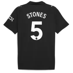 Camiseta Manchester City Stones 5 Hombre Segunda 25/26 Camiseta Manchester City Stones 5 Hombre Segunda 25/26