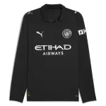 Camiseta Manga Larga Manchester City Hombre Segunda 25/26