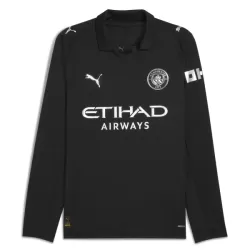 Camiseta Manga Larga Manchester City Hombre Segunda 25/26