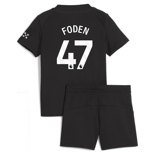 Conjunto Manchester City Foden 47 Niño Segunda 25/26 Conjunto Manchester City Foden 47 Niño Segunda 25/26
