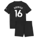 Conjunto Manchester City Rodrigo 16 Niño Segunda 25/26 Conjunto Manchester City Rodrigo 16 Niño Segunda 25/26