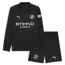 Conjunto Manga Larga Manchester City Niño Segunda 25/26 Conjunto Manga Larga Manchester City Niño Segunda 25/26