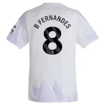 Camiseta Manchester United Bruno Fernandes 8 Hombre Segunda 25/26