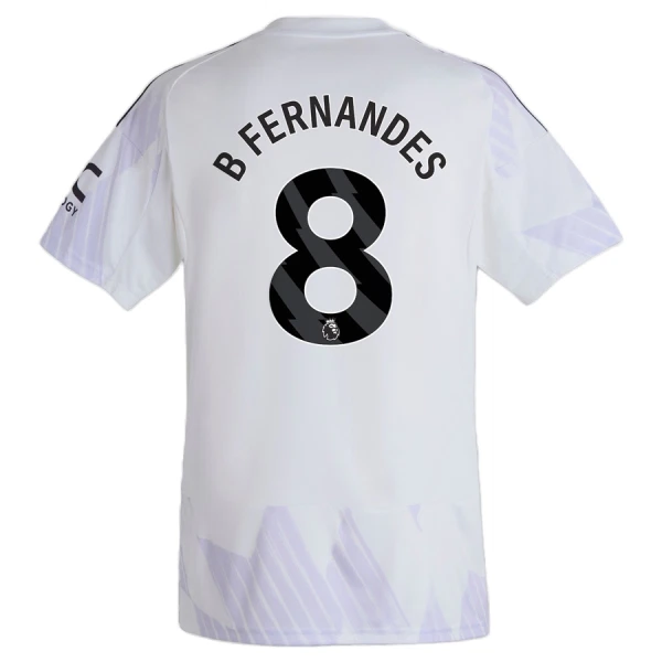 Camiseta Manchester United Bruno Fernandes 8 Hombre Segunda 25/26 Camiseta Manchester United Bruno Fernandes 8 Hombre Segunda 25/26