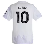 Camiseta Manchester United Cunha 10 Hombre Segunda 25/26