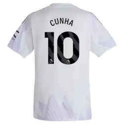 Camiseta Manchester United Cunha 10 Hombre Segunda 25/26 Camiseta Manchester United Cunha 10 Hombre Segunda 25/26