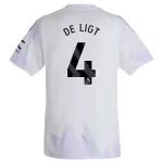 Camiseta Manchester United De Ligt 4 Hombre Segunda 25/26