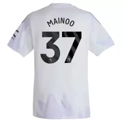 Camiseta Manchester United Mainoo 37 Hombre Segunda 25/26 Camiseta Manchester United Mainoo 37 Hombre Segunda 25/26