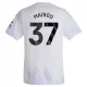 Camiseta Manchester United Mainoo 37 Hombre Segunda 25/26 Camiseta Manchester United Mainoo 37 Hombre Segunda 25/26