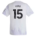 Camiseta Manchester United Yoro 15 Hombre Segunda 25/26