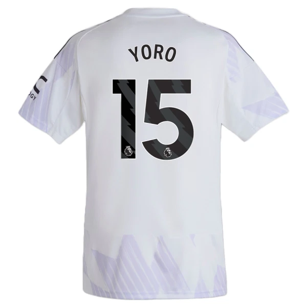 Camiseta Manchester United Yoro 15 Hombre Segunda 25/26 Camiseta Manchester United Yoro 15 Hombre Segunda 25/26