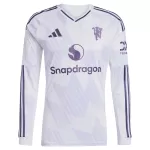 Camiseta Manga Larga Manchester United Hombre Segunda 25/26